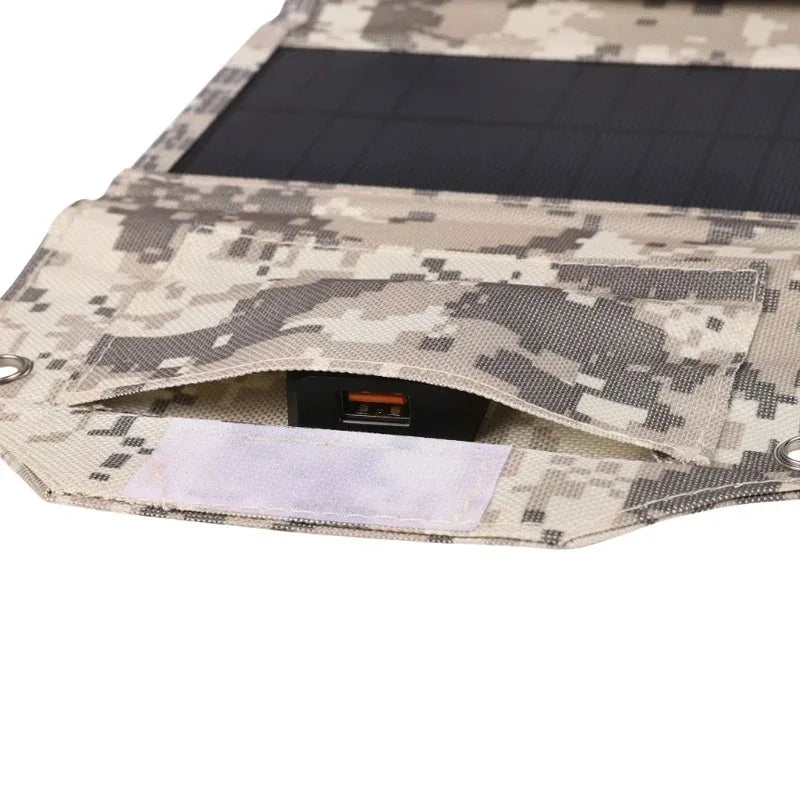 60W 80W 100W Foldable Solar Panel 5V USB Waterproof Portable Folding Bag Battery Charger For Phone Power Bank Outdoor Camping