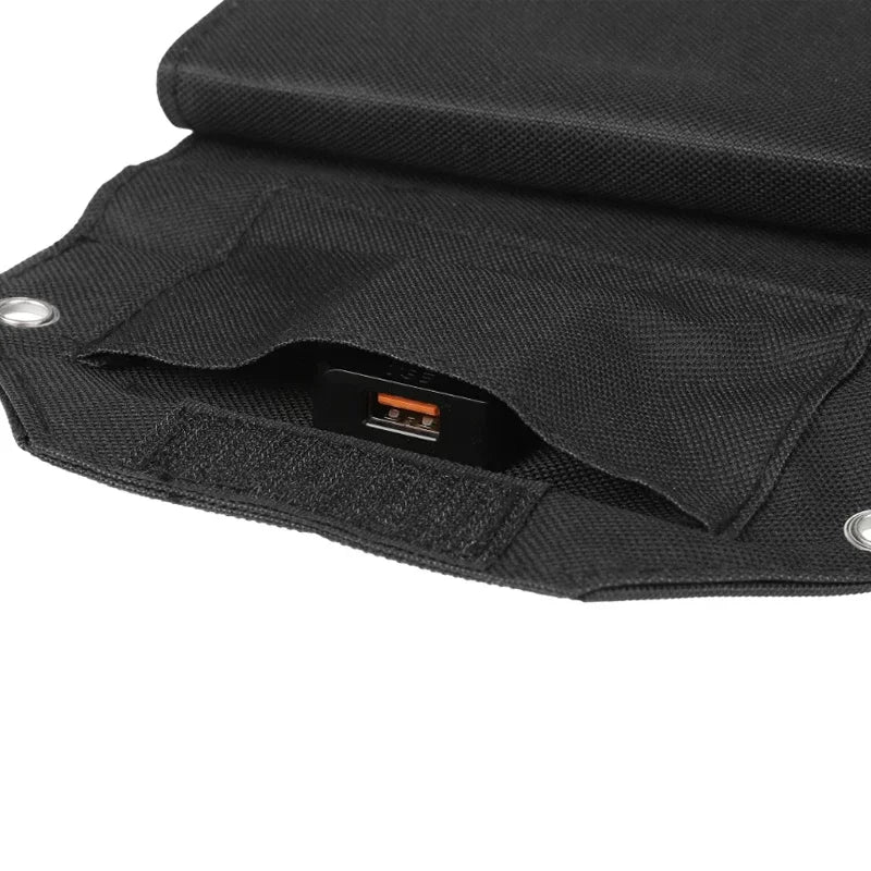 60W 80W 100W Foldable Solar Panel 5V USB Waterproof Portable Folding Bag Battery Charger For Phone Power Bank Outdoor Camping