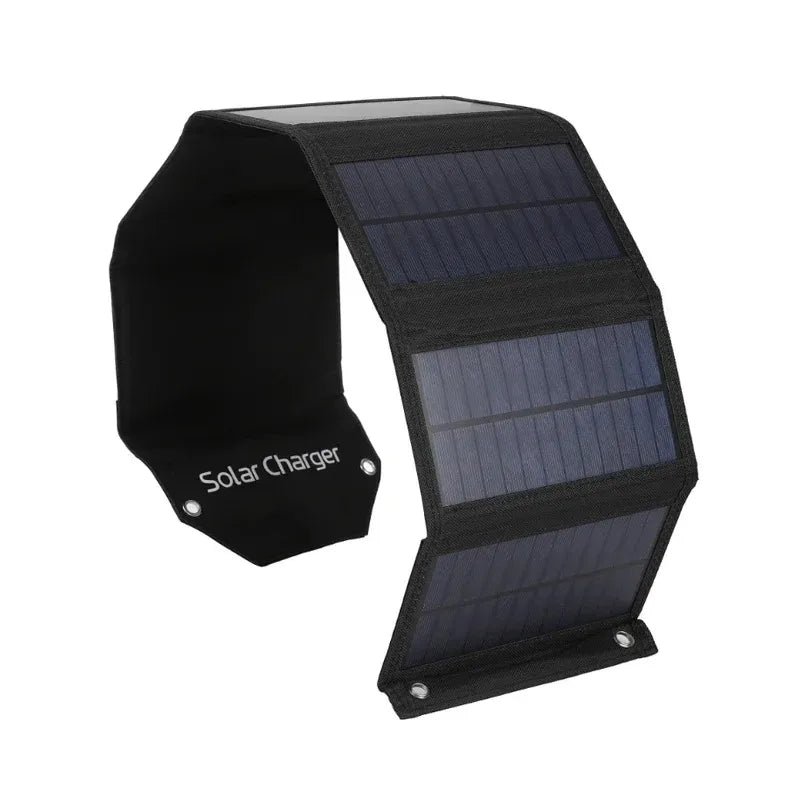 60W 80W 100W Foldable Solar Panel 5V USB Waterproof Portable Folding Bag Battery Charger For Phone Power Bank Outdoor Camping