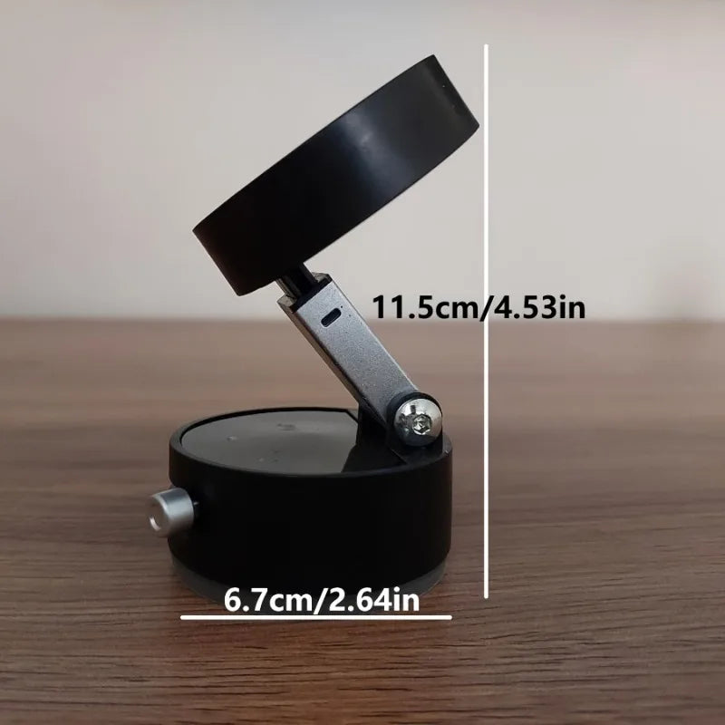 4-in-1 Multi-Purpose Strong Suction Cup Magnetic Car Phone Holder, Portable Foldable & Extendable Dual-Sided Grip Universal