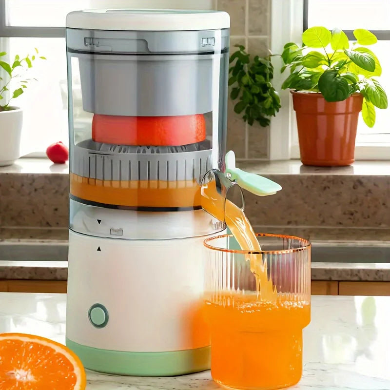 Portable Electric Citrus Juicer USB Charging Orange Juice Squeezer Machine  Lemon Fruit Blender Automatic Fresh Squeezing Mixer
