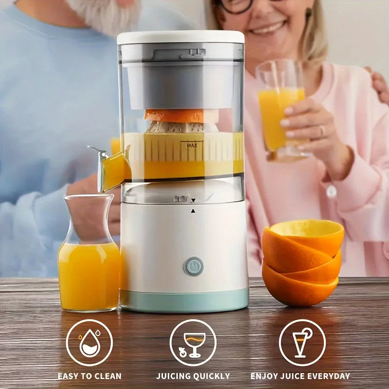 Portable Electric Citrus Juicer USB Charging Orange Juice Squeezer Machine  Lemon Fruit Blender Automatic Fresh Squeezing Mixer