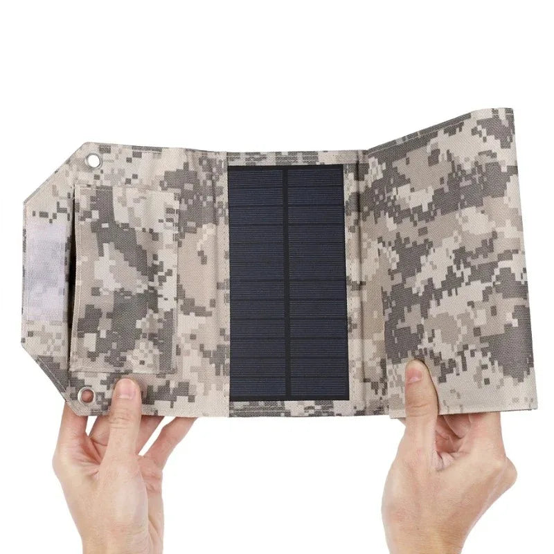 60W 80W 100W Foldable Solar Panel 5V USB Waterproof Portable Folding Bag Battery Charger For Phone Power Bank Outdoor Camping