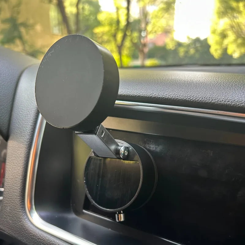 4-in-1 Multi-Purpose Strong Suction Cup Magnetic Car Phone Holder, Portable Foldable & Extendable Dual-Sided Grip Universal