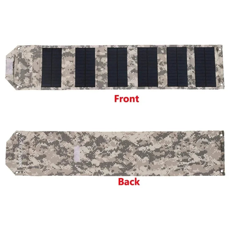 60W 80W 100W Foldable Solar Panel 5V USB Waterproof Portable Folding Bag Battery Charger For Phone Power Bank Outdoor Camping