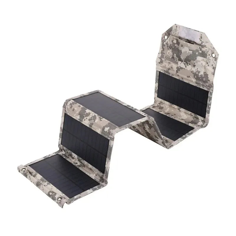 60W 80W 100W Foldable Solar Panel 5V USB Waterproof Portable Folding Bag Battery Charger For Phone Power Bank Outdoor Camping